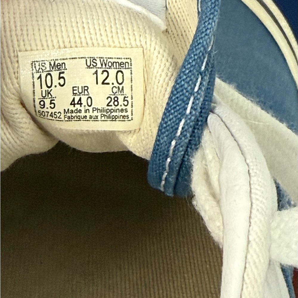 Vans 95 DX Red / White  / Blue classic style Sneakers - Picture 7 of 9